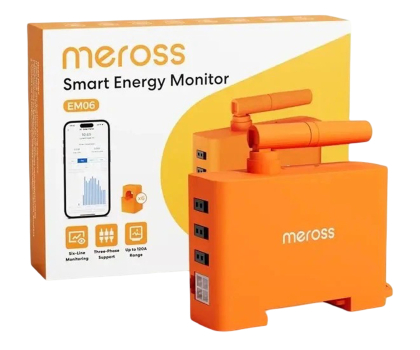 Czujnik inteligentny Meross Inteligentny monitor zużycia energii Wi-Fi EM06P-EU